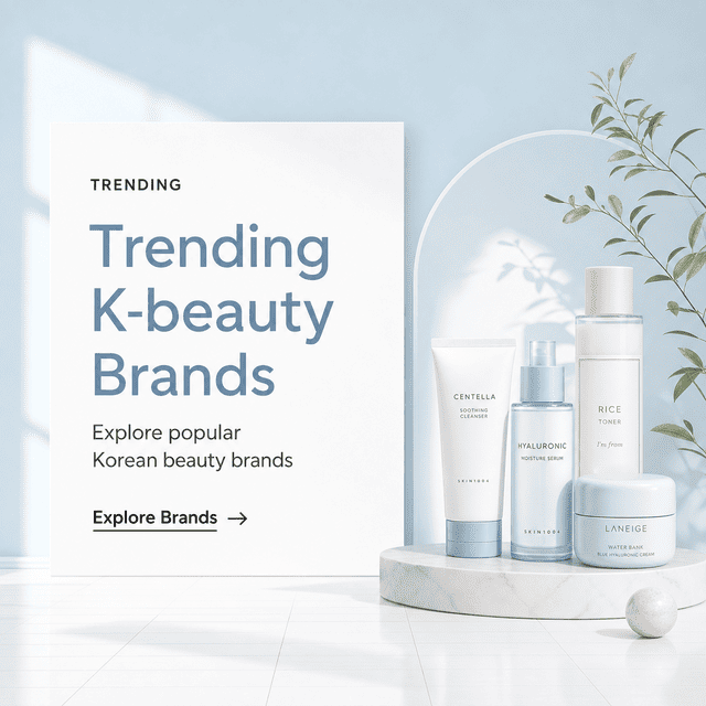 Trending K-beauty banner com