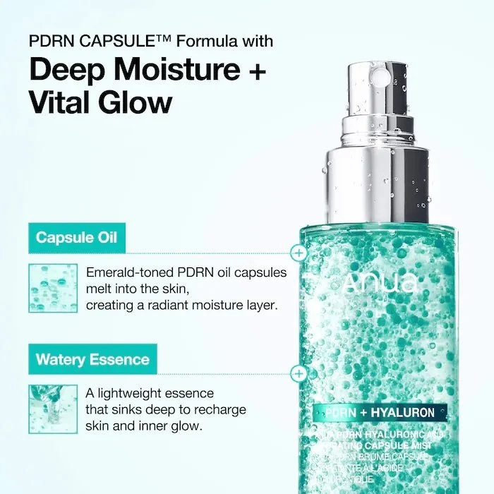 ANUA PDRN Hyaluronic Acid Hydrating Capsule Mist 100ml ANUA PDRN Hyaluronic Acid Hydrating Capsule Mist 100ml